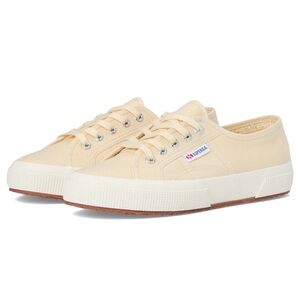 🔘Superga Women's Beige Canvas Sneakers